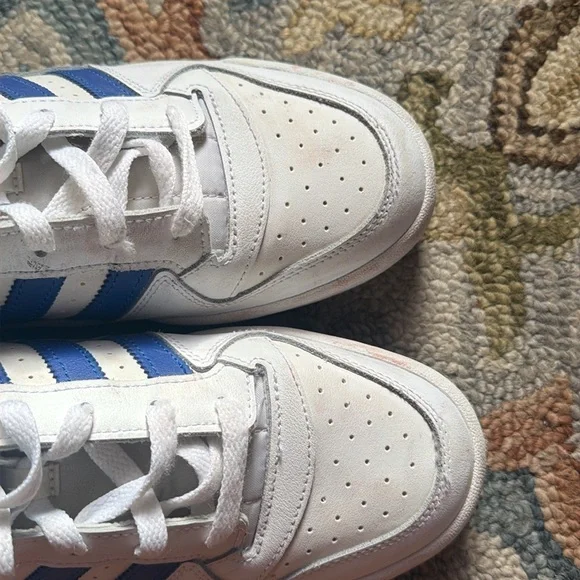 Adidas Forum retro White Blue basketball Sneakers - Picture 5 of 5